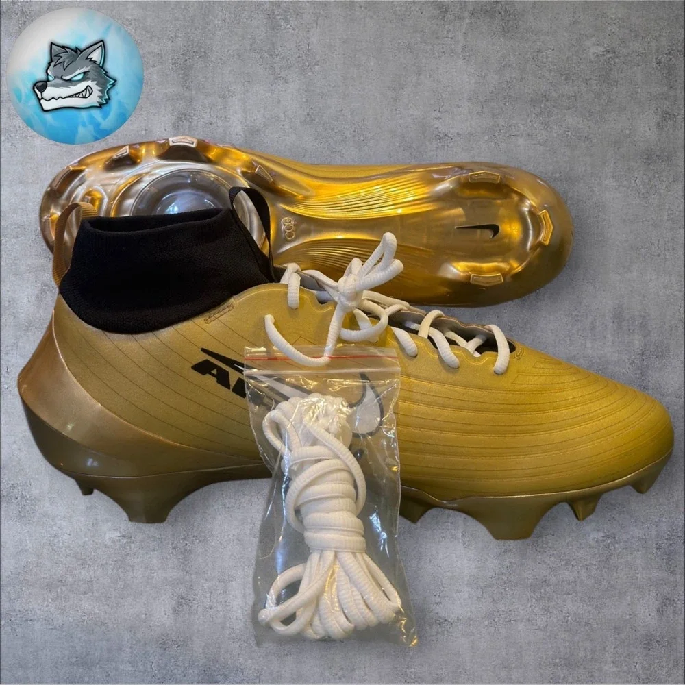 Nike Vapor Pro 1 Oregon Ducks Duck PE Mens Football Cleats Men's Size 15 WIDE
